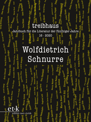 cover image of Wolfdietrich Schnurre